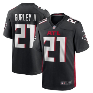 Men's Atlanta Falcons Todd Gurley II Nike Black Game Jersey