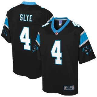 Men's Carolina Panthers Joey Slye NFL Pro Line Black Big & Tall Player Jersey