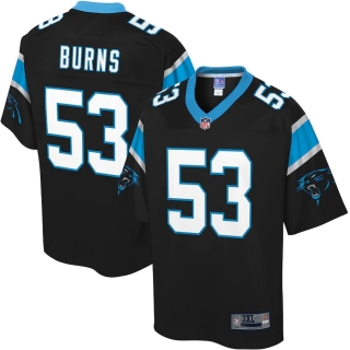 Men's Carolina Panthers Brian Burns NFL Pro Line Black Big & Tall Player Jersey