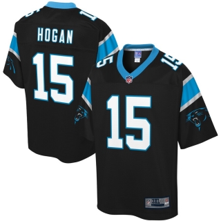 Men's Carolina Panthers Chris Hogan NFL Pro Line Black Big & Tall Player Jersey