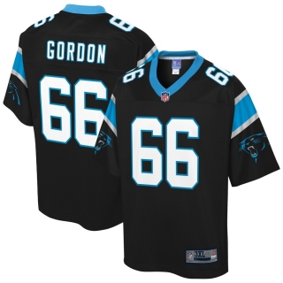 Men's Carolina Panthers Dillon Gordon NFL Pro Line Black Big & Tall Player Jersey