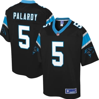 Men's Carolina Panthers Michael Palardy NFL Pro Line Black Big & Tall Player Jersey