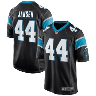 Men's Carolina Panthers JJ Jansen Nike Black Game Jersey