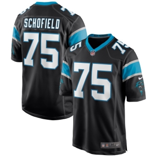 Men's Carolina Panthers Michael Schofield Nike Black Game Jersey