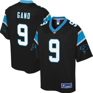 Men's Carolina Panthers Graham Gano NFL Pro Line Black Big & Tall Player Jersey