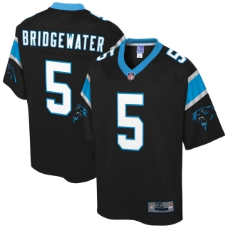 Men's Carolina Panthers Teddy Bridgewater NFL Pro Line Black Big & Tall Player Jersey