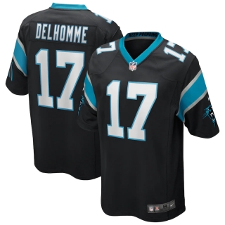 Men's Carolina Panthers Jake Delhomme Nike Black Game Retired Player Jersey