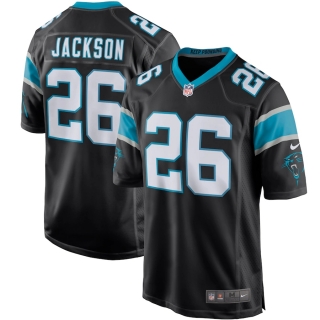 Men's Carolina Panthers Donte Jackson Nike Black Player Game Jersey