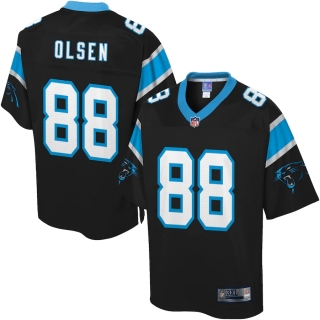 Men's Carolina Panthers Greg Olsen NFL Pro Line Big & Tall Team Color Jersey