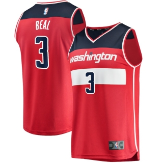 Men's Washington Wizards Bradley Beal Fanatics Branded Red Fast Break Player Jersey - Icon Edition