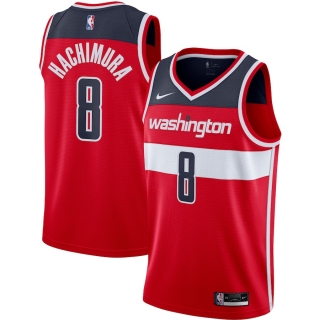 Men's Washington Wizards Rui Hachimura Nike Red 2020-21 Swingman Jersey - Icon Edition