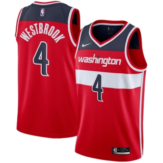Men's Washington Wizards Russell Westbrook Nike Red 2020-21 Swingman Player Jersey - Icon Edition