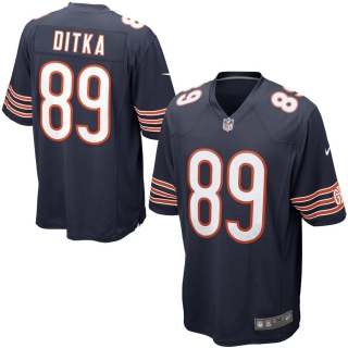 Mens Chicago Bears Mike Ditka Nike Navy Retired Player Game Jersey