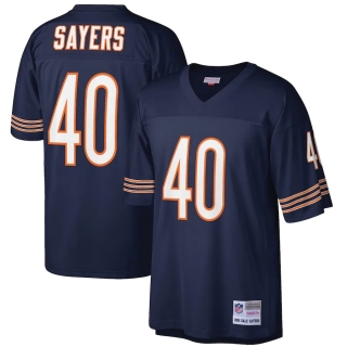 Men's Chicago Bears Gale Sayers Mitchell & Ness Navy Retired Player Legacy Replica Jersey