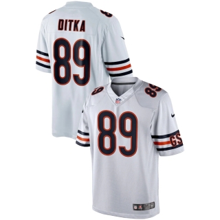 Men's Chicago Bears Mike Ditka Nike White Retired Player Limited Jersey