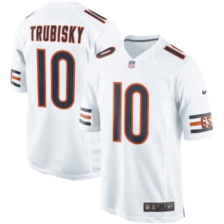 Men's Chicago Bears Mitchell Trubisky Nike White Event Game Jersey