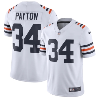 Men's Chicago Bears Walter Payton Nike White 2019 Alternate Classic Retired Player Limited Jersey