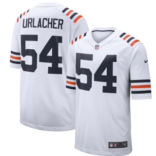 Men's Chicago Bears Brian Urlacher Nike White 2019 Alternate Classic Retired Player Game Jersey