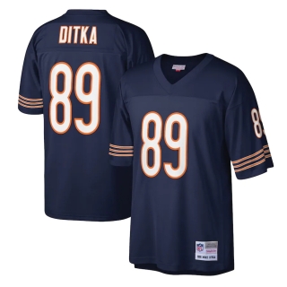 Men's Chicago Bears Mike Ditka Mitchell & Ness Navy Legacy Replica Jersey
