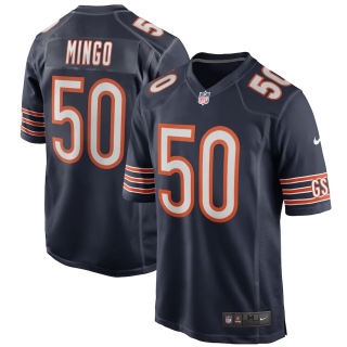 Men's Chicago Bears Barkevious Mingo Nike Navy Game Player Jersey