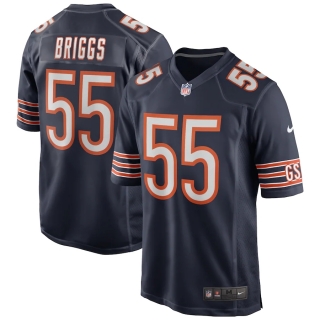 Men's Chicago Bears Lance Briggs Nike Navy Game Retired Player Jersey