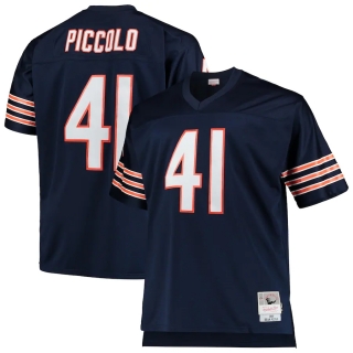 Men's Chicago Bears Brian Piccolo Mitchell & Ness Navy Big & Tall 1969 Retired Player Replica Jersey