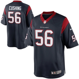 Men's Houston Texans Brian Cushing Nike Navy Blue Team Color Limited Jersey