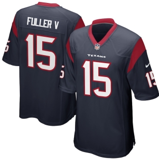 Men's Houston Texans Will Fuller Nike Navy Game Player Jersey