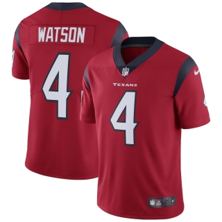 Men's Houston Texans Deshaun Watson Nike Red Vapor Untouchable Limited Jersey