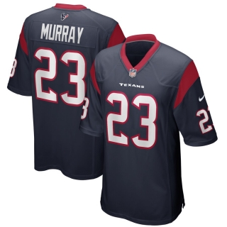 Men's Houston Texans Eric Murray Nike Navy Game Player Jersey