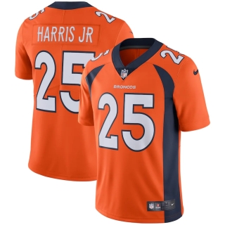 Men's Denver Broncos Chris Harris Jr Nike Orange Vapor Untouchable Limited Jersey