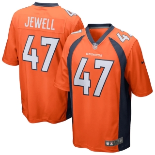 Men's Denver Broncos Josey Jewell Nike Orange Game Jersey