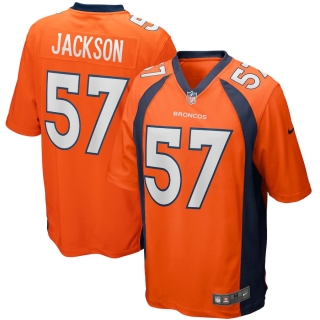 Men's Denver Broncos Tom Jackson Nike Orange Game Retired Player Jersey