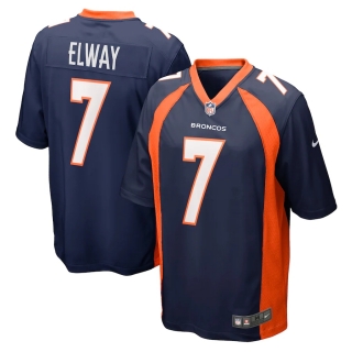 Men's Denver Broncos John Elway Nike Navy Retired Player Jersey