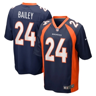 Men's Denver Broncos Champ Bailey Nike Navy Retired Player Jersey