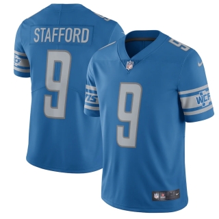 Men's Detroit Lions Matthew Stafford Nike Blue 2017 Vapor Untouchable Limited Player Jersey