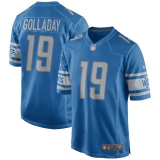 Men's Detroit Lions Kenny Golladay Nike Blue Game Player Jersey