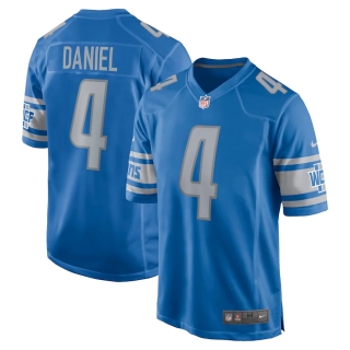 Men's Detroit Lions Chase Daniel Nike Blue Game Jersey