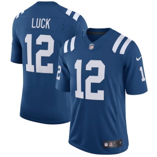 Men's Indianapolis Colts Andrew Luck Nike Royal Speed Machine Limited Player Jersey