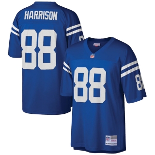 Men's Indianapolis Colts Marvin Harrison Mitchell & Ness Royal Retired Player Legacy Replica Jersey