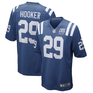 Men's Indianapolis Colts Malik Hooker Nike Royal 35th Season Game Jersey