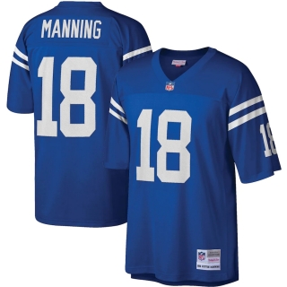 Men's Indianapolis Colts Peyton Manning Mitchell & Ness Royal Legacy Replica Jersey