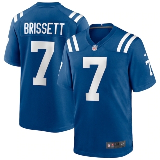Men's Indianapolis Colts Jacoby Brissett Nike Royal Game Player Jersey