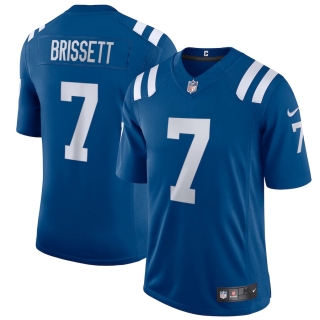 Men's Indianapolis Colts Jacoby Brissett Nike Royal Vapor Limited Jersey