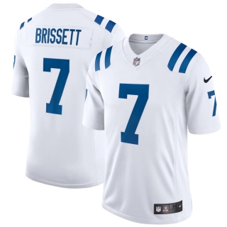Men's Indianapolis Colts Jacoby Brissett Nike White Vapor Limited Jersey