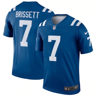 Men's Indianapolis Colts Jacoby Brissett Nike Royal Legend Jersey