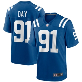 Men's Indianapolis Colts Sheldon Day Nike Royal Game Player Jersey