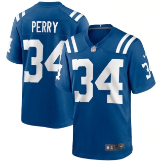 Men's Indianapolis Colts Joe Perry Nike Royal Game Retired Player Jersey