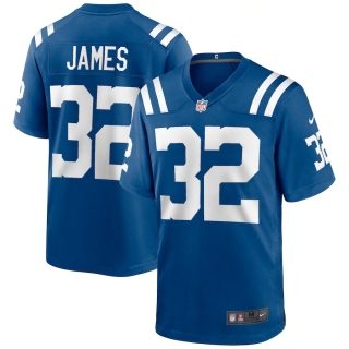 Men's Indianapolis Colts Edgerrin James Nike Royal Game Retired Player Jersey