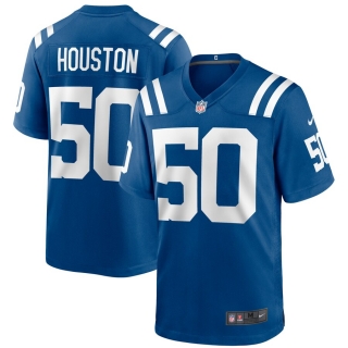 Men's Indianapolis Colts Justin Houston Nike Royal Game Player Jersey